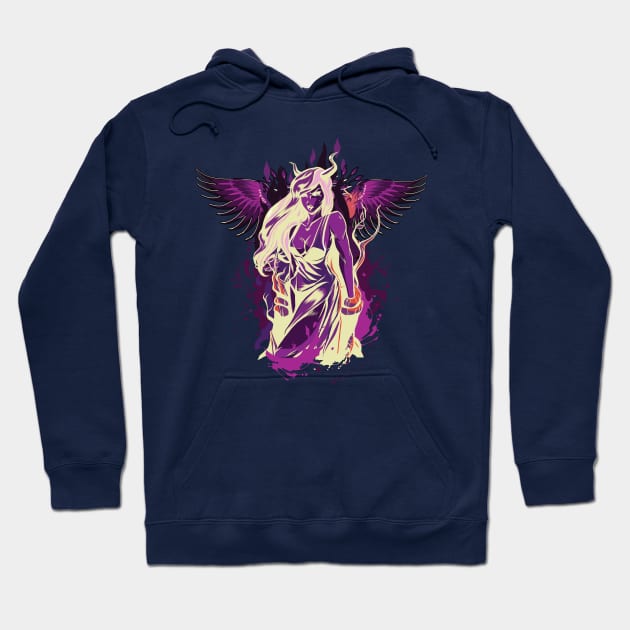 Fire Goddess Of Hearth And Eternal Flame Hoodie by origato